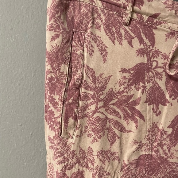 Chaser tropical print viscose/spandex pants. Size Sm/Med - Picture 4 of 10